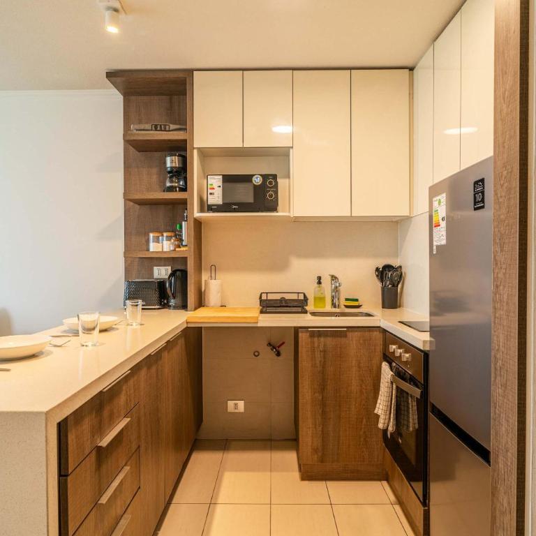 HOM ELITE l Mall Parque Arauco l AireAcond l Parking - Apartment - 4