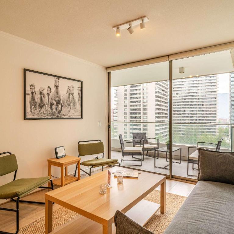HOM ELITE l Mall Parque Arauco l AireAcond l Parking - Apartment - 10