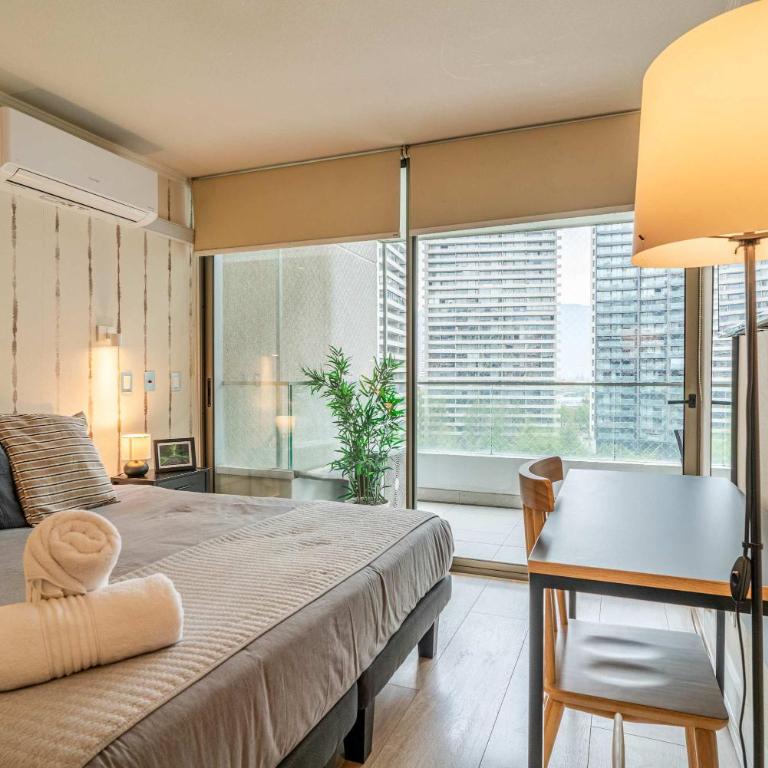 HOM ELITE l Mall Parque Arauco l AireAcond l Parking - Apartment - 15