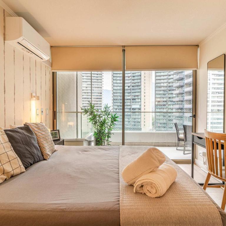 HOM ELITE l Mall Parque Arauco l AireAcond l Parking - Apartment - 18