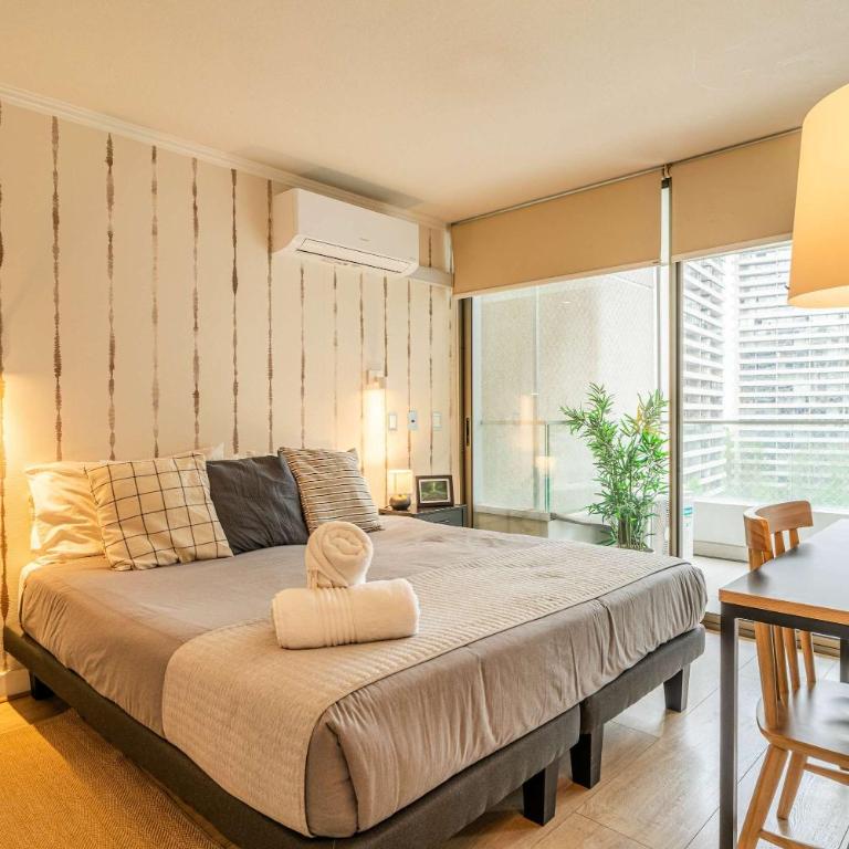 HOM ELITE l Mall Parque Arauco l AireAcond l Parking - Apartment - 20