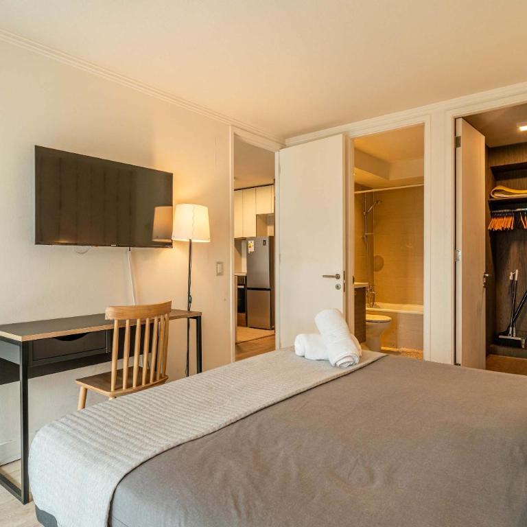 HOM ELITE l Mall Parque Arauco l AireAcond l Parking - Apartment - 23