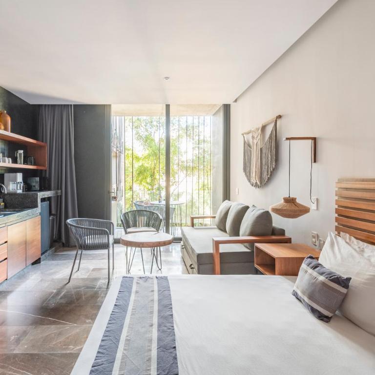 Luxury Apartments at IiK Tulum by The Spot Rentals - Studio Lit King-Size avec Canapé-Lit - 7