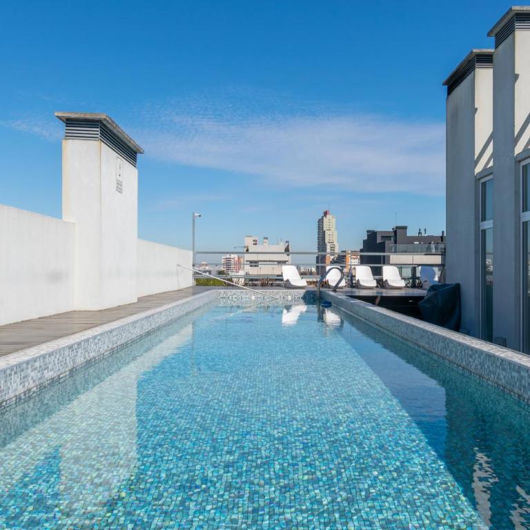 familiar con cava, pileta, sauna y seguridad 24hs - Apartamento de 1 dormitorio - 29