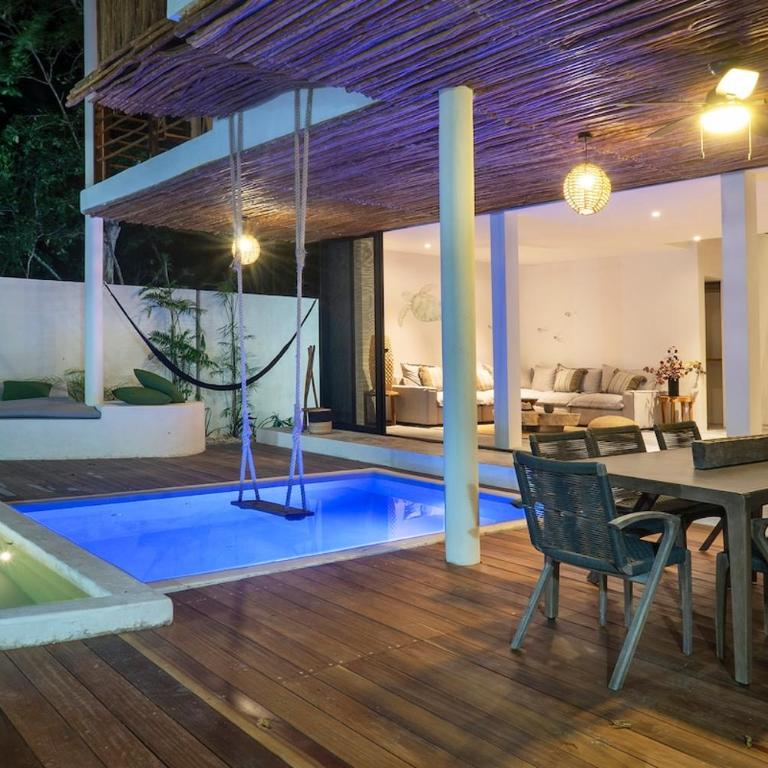 Tulum Villa 4BR Jacuzzi Private Pool Gated community - Villa - 10