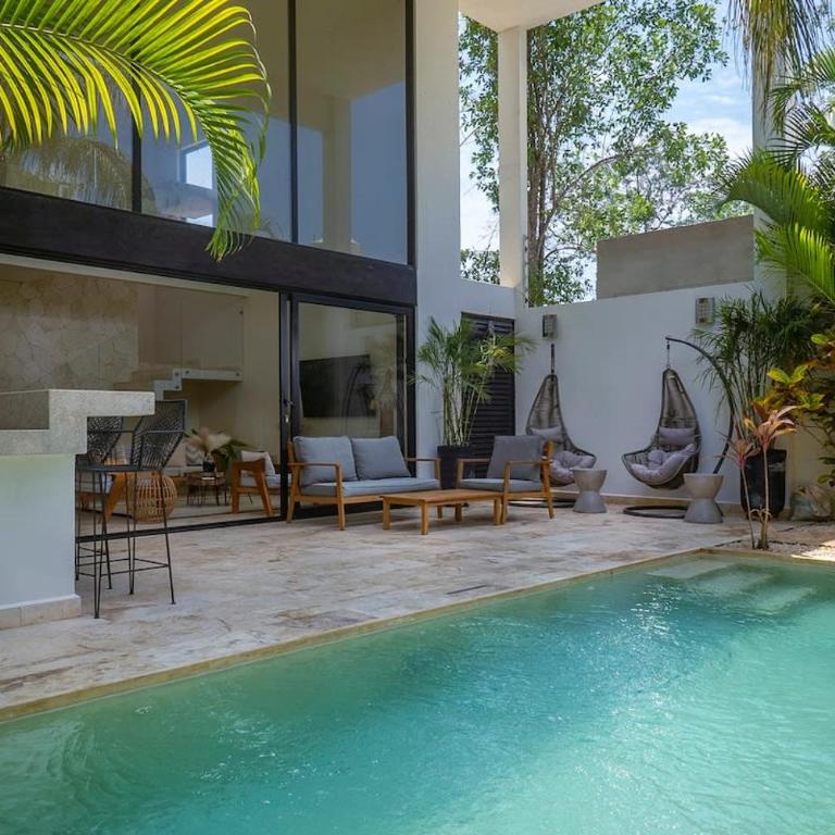 Spectacular 4BR Tulum Style Villa with Concierge and Secluded Pool - Villa - 2