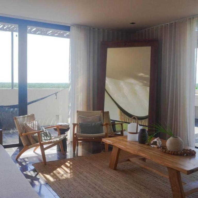 PH de lujo completo con alberca privada en Tulum - Appartement 3 Chambres avec Piscine Privée - 10