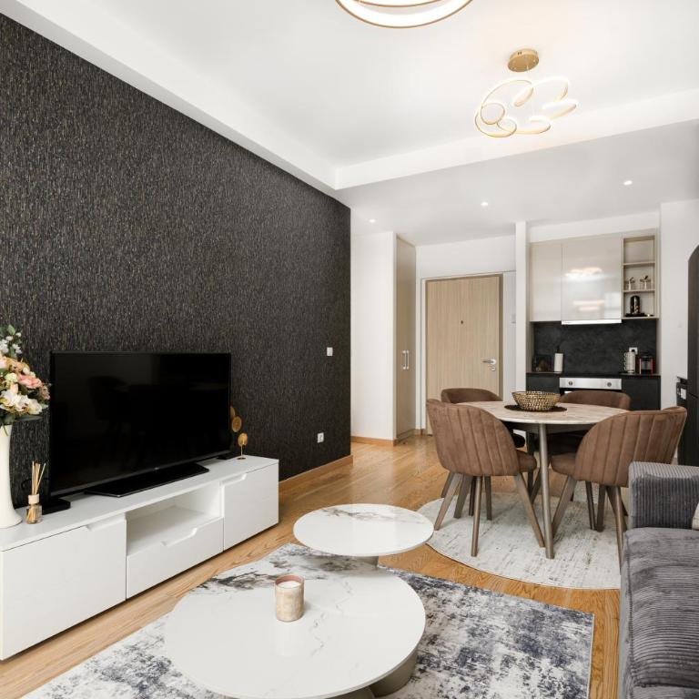 BW Alba Waterfront New Luxury Apartment - Free Parking - Apartment mit 1 Schlafzimmer und Gartenblick - 5