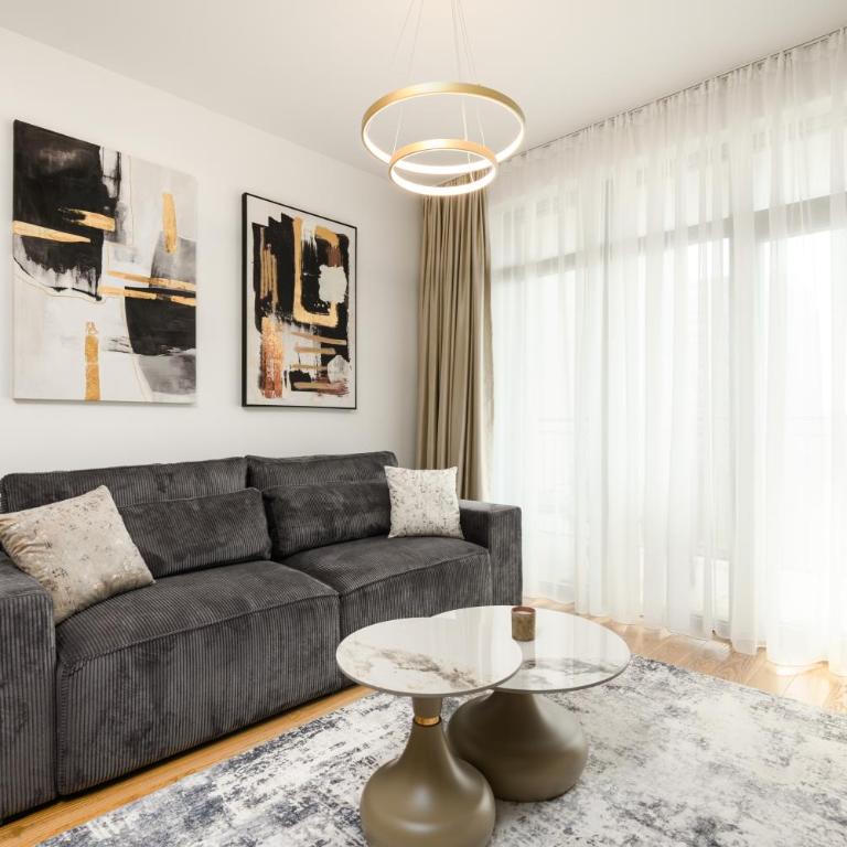 BW Alba Waterfront New Luxury Apartment - Free Parking - Apartment mit 1 Schlafzimmer und Gartenblick - 6