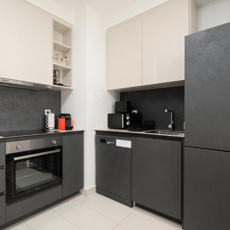 BW Alba Waterfront New Luxury Apartment - Free Parking - Apartment mit 1 Schlafzimmer und Gartenblick - 3