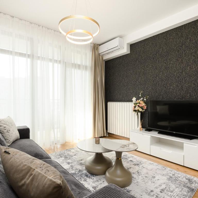 BW Alba Waterfront New Luxury Apartment - Free Parking - Apartment mit 1 Schlafzimmer und Gartenblick - 7