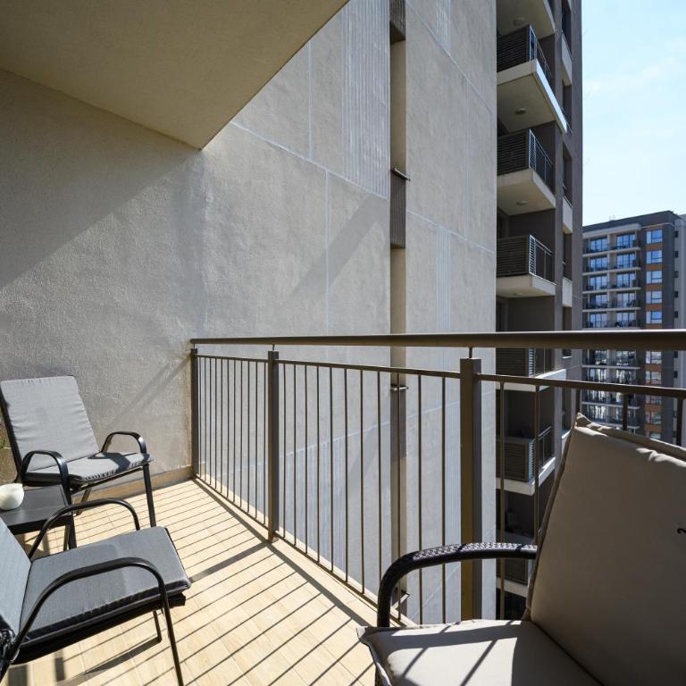 BW Alba Waterfront New Luxury Apartment - Free Parking - Apartment mit 1 Schlafzimmer und Gartenblick - 32