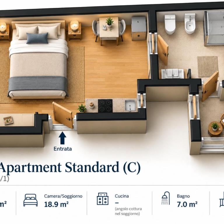 Vento Mare Apartments & Suites - Standard Studio - 9