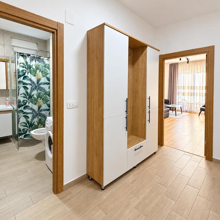 City Nest Podgorica with Free Parking - Apartman s 1 Spavaćom Sobom i Balkonom - 2