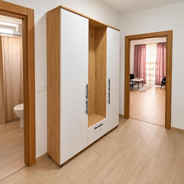 City Nest Podgorica with Free Parking - Apartman sa 2 Spavaće Sobe i Balkonom - 6