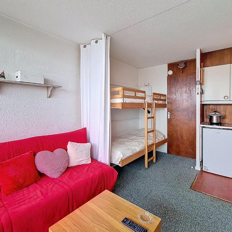 Studio lumineux, balcon sud, vue montagne - 3 pers. - Studio - 3