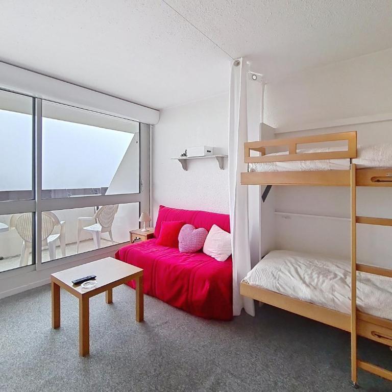 Studio lumineux, balcon sud, vue montagne - 3 pers. - Studio - 4