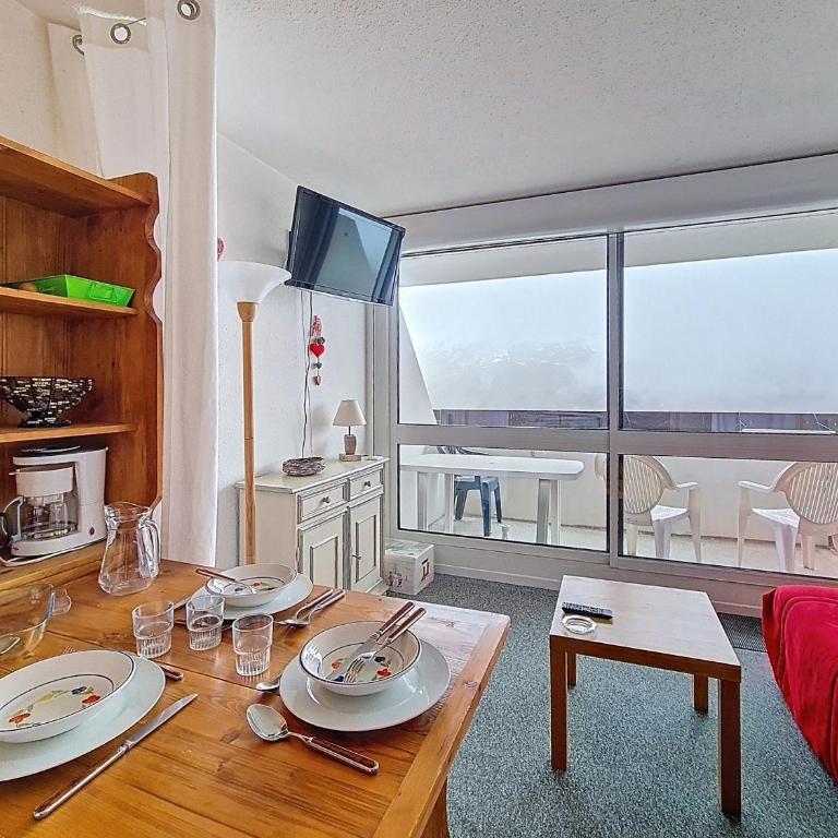 Studio lumineux, balcon sud, vue montagne - 3 pers. - Studio - 5