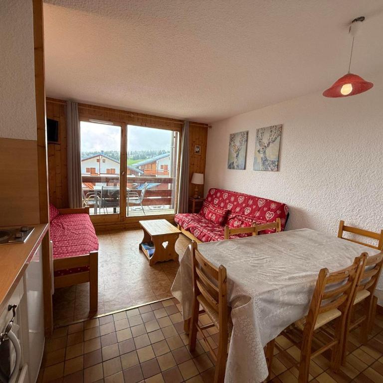 Charmant Appartement Montagnard 2 Pièces + Cabine, 6 Pers, Balcon Sud, Proche Pistes et Commerces - Apartamento de 1 dormitorio - 5