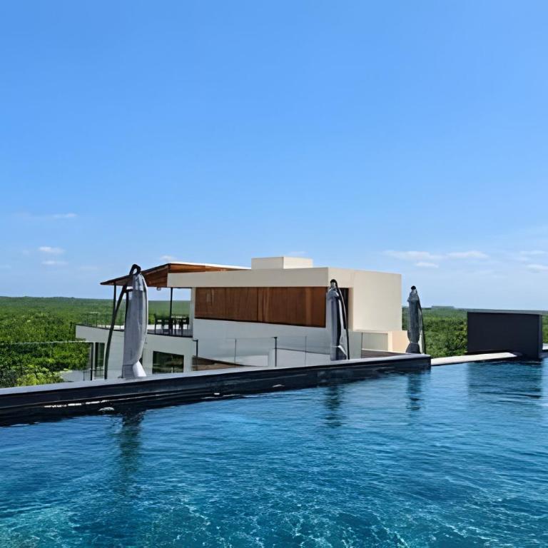 Mayan View Tulum - Two-Bedroom Deluxe Apartment with Garden View - 9