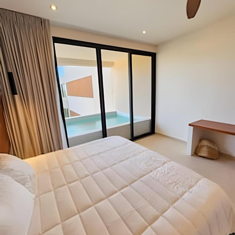 Mayan View Tulum - Two-Bedroom Deluxe Apartment with Garden View - 6