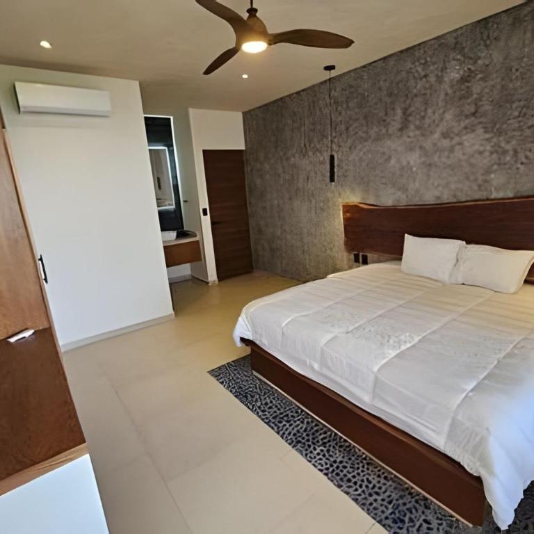 Mayan View Tulum - Two-Bedroom Deluxe Apartment with Garden View - 16