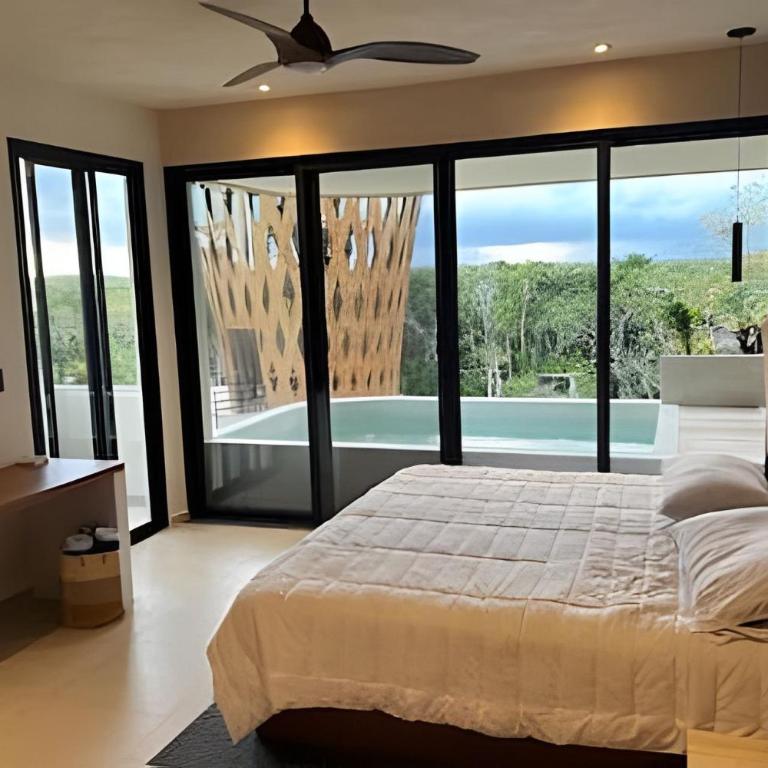 Mayan View Tulum - Two-Bedroom Deluxe Apartment with Garden View - 15