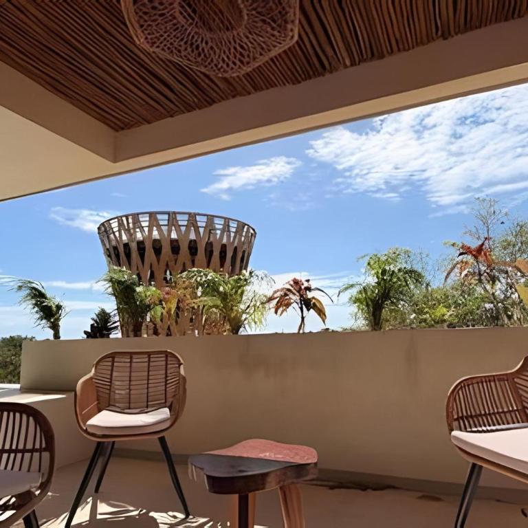 Mayan View Tulum - Two-Bedroom Deluxe Apartment with Garden View - 23
