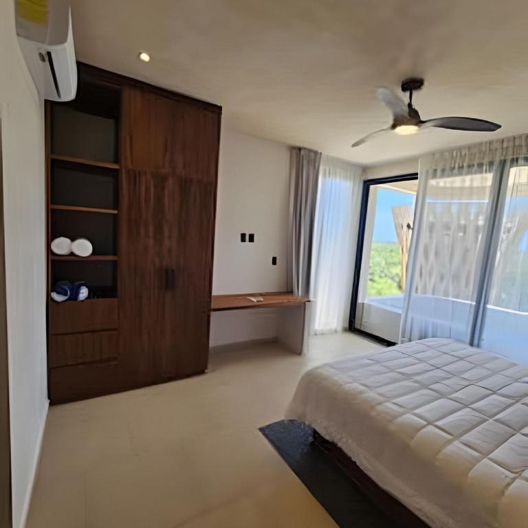 Mayan View Tulum - Two-Bedroom Deluxe Apartment with Garden View - 19