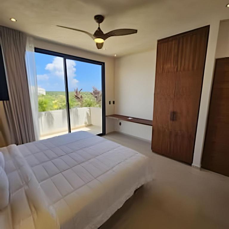 Mayan View Tulum - Two-Bedroom Deluxe Apartment with Garden View - 22