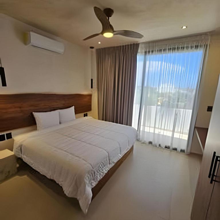 Mayan View Tulum - Two-Bedroom Deluxe Apartment with Garden View - 21