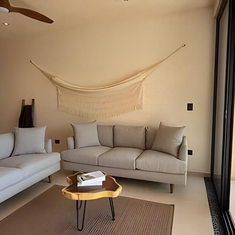 Mayan View Tulum - Two-Bedroom Deluxe Apartment with Garden View - 71