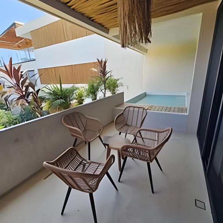 Mayan View Tulum - Two-Bedroom Deluxe Apartment with Garden View - 83