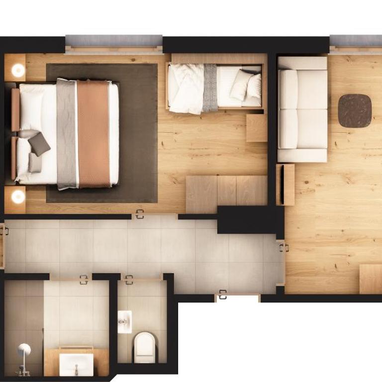 Fortuna by A CASA - Apartment mit 2 Schlafzimmern und Terrasse - 1