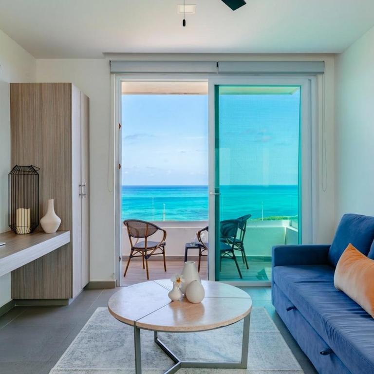 Azulea Isla Mujeres Hotel - Habitación Doble Deluxe con balcón y vistas al mar - 1