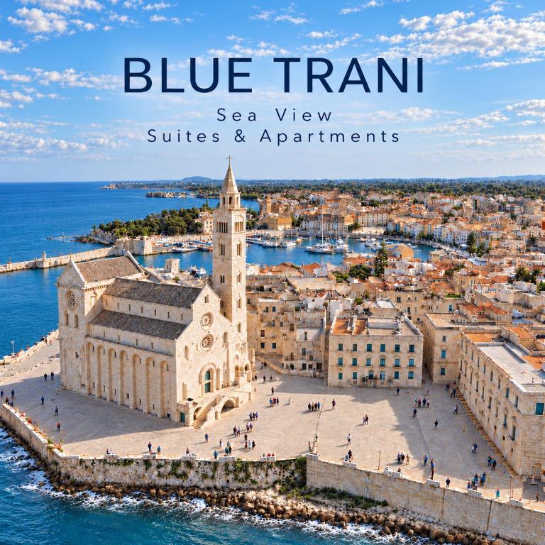 Blue Trani, sea view suites & apartments - Chambre Double Deluxe avec Balcon - Vue sur Mer - 1