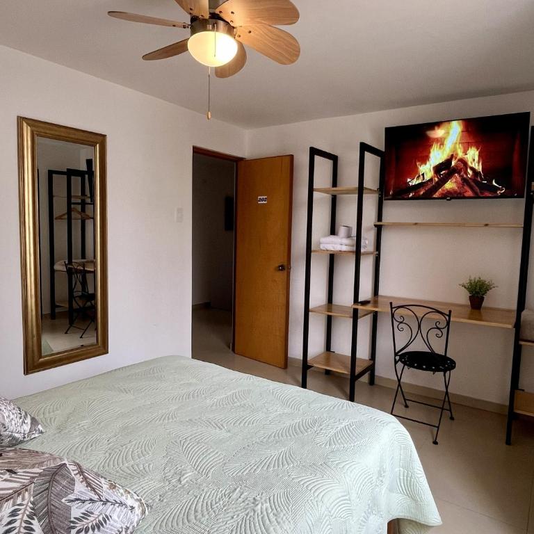 Casa Cerezos - Double Room with Garden View - 10