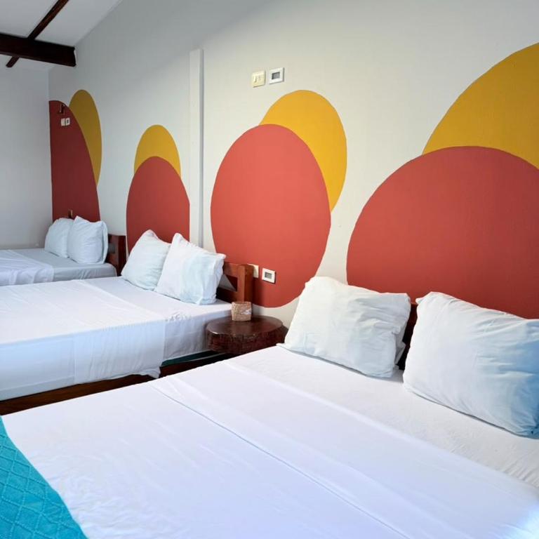 The Yak Lake House Hostal Bacalar Front Lagoon - Adults Only - Standard Familienzimmer - 2