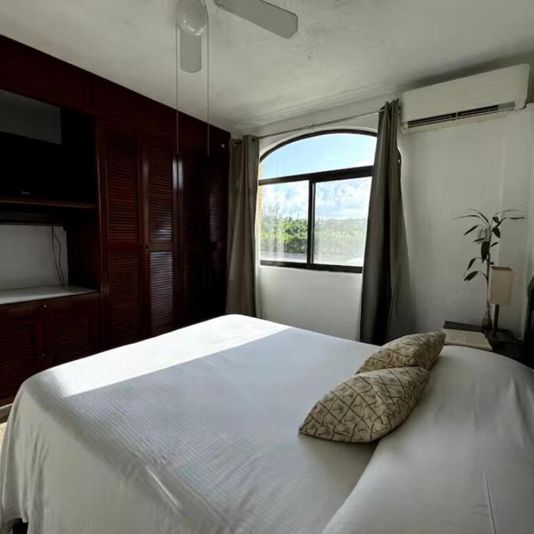Ground Floor Apartment in Cancún with beach access & Pool - Apartamento de 2 dormitorios con vistas a la piscina - 3