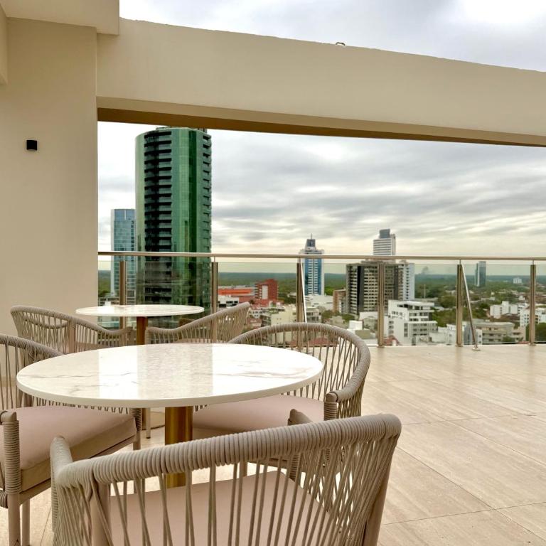 Golden Tower Equipetrol, piscina, gym, sauna y parqueo privado - One-Bedroom Apartment - 35