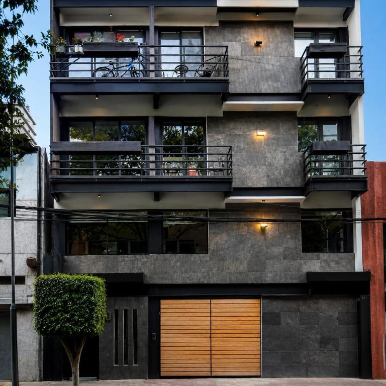 Casa Nido Condesa II 2BR Roof & City Views - Apartamento de 2 dormitorios con balcón - 3