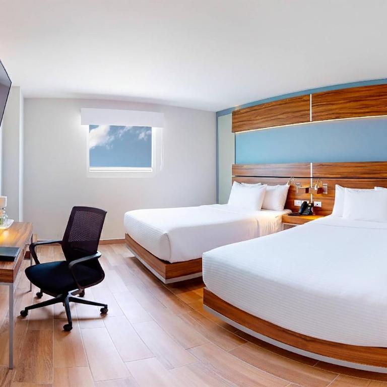 Sleep Inn Queretaro - Habitación Doble con 2 camas dobles - No fumadores - 2