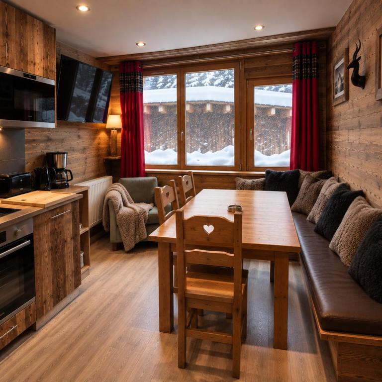 Neige Étoilée Avoriaz Ski aux pieds Face au Village des Enfants - Three-Bedroom Apartment - 13
