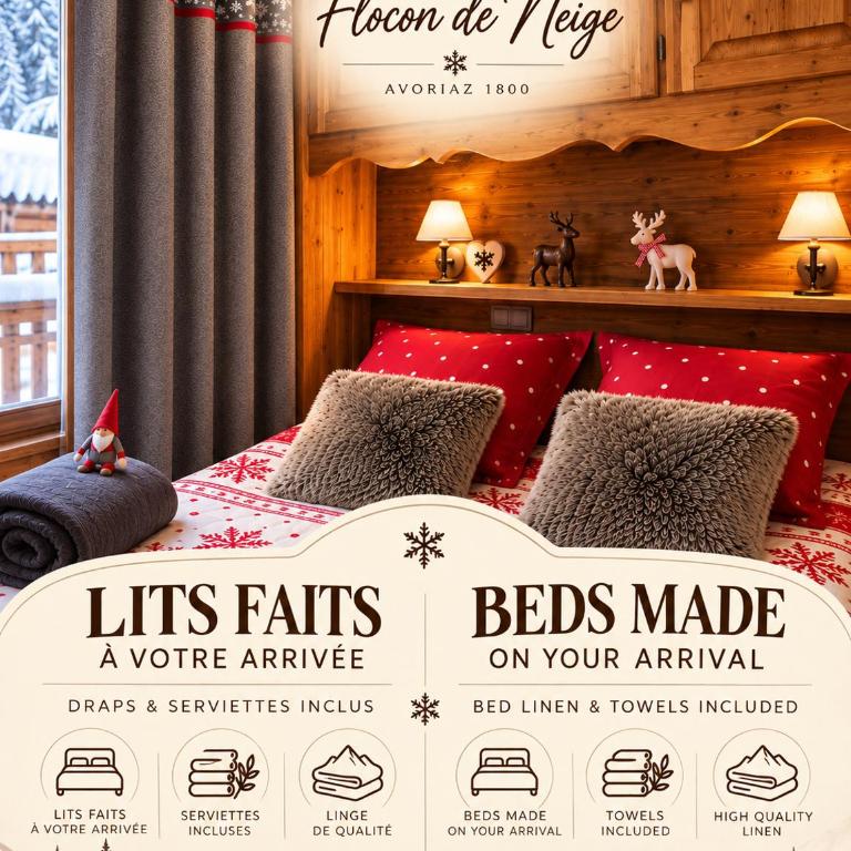 FLOCON DE NEIGE, 3 CHAMBRES, CENTRE, CONFORT - Appartamento con 3 Camere da Letto - 6