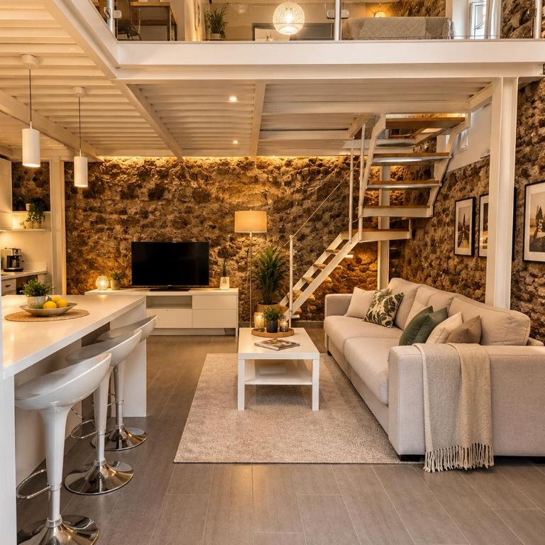 Nèra Historic Center Sicily Home - One-bedroom Loft Apartment - 3