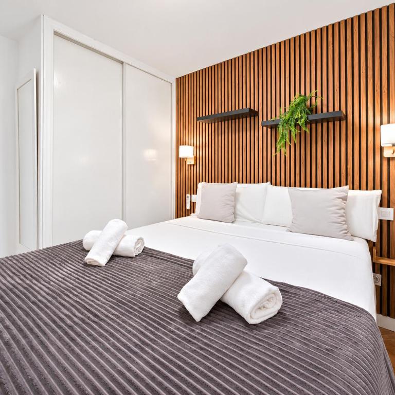 Lujo en Madrid Centro Plaza Mayor Wifi AC Exterior 4pax calle Almendro - Apartamento de 1 dormitorio - 11