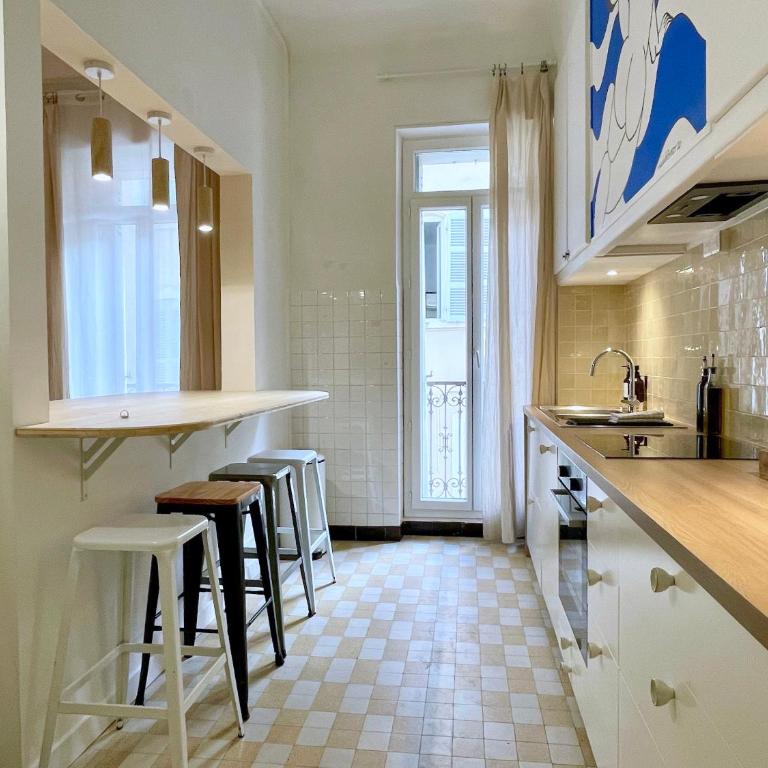 3 bedrooms, 8 people, air conditioning, Old Port Le Marcelo by Nocnoc - Apartment mit 3 Schlafzimmern - 4