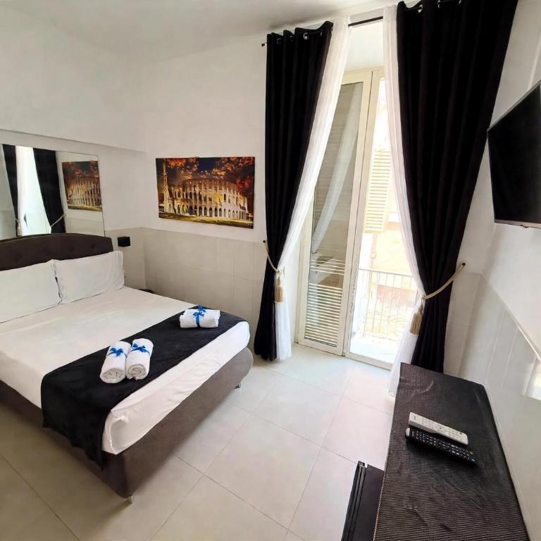 Termini Palace Guesthouse - Doppelzimmer mit eigenem Bad - 3