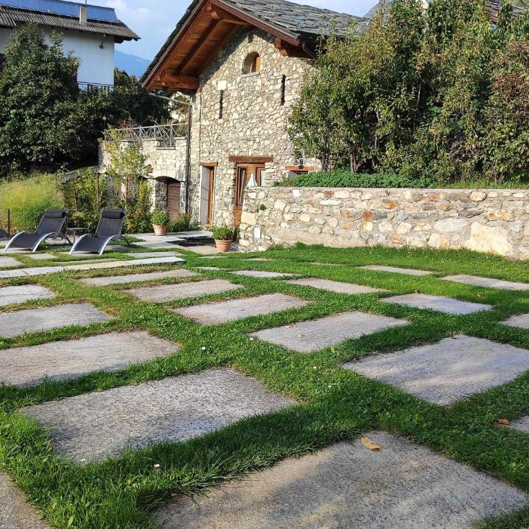 Mini House Valle d'Aosta - Appartamento con 1 Camera da Letto e Vista Giardino - 3
