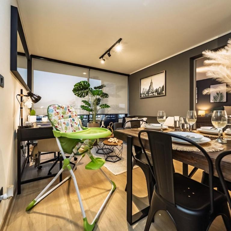 Ñuñoa 2 bedroom for 6 Parking Air Conditioning - Apartamento de 2 dormitorios - 5